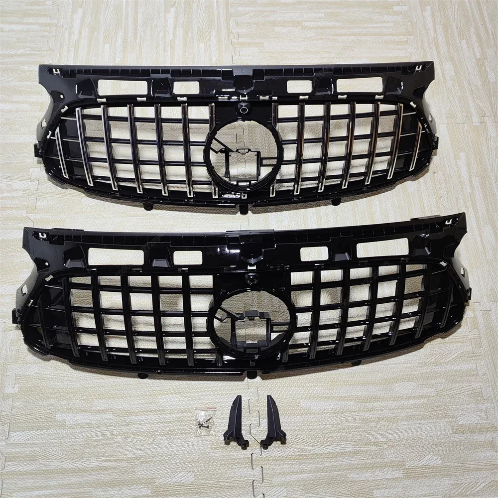 Parrillas de parachoques delantero estilo GT para Mercedes Benz Clase GLA H247 GLA35 GLA45 180 200 250 AMG Line 2020-2023 Bodykits Tuning - imagen 5