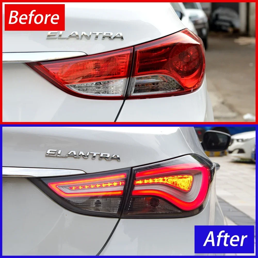 Hyundai Elantra Luces traseras LED dinámicas 2012 a 2016 - imagen 4