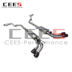 Sistema de escape cees inoxidable – Mercedes G63 W464 4.0T 2019-2023