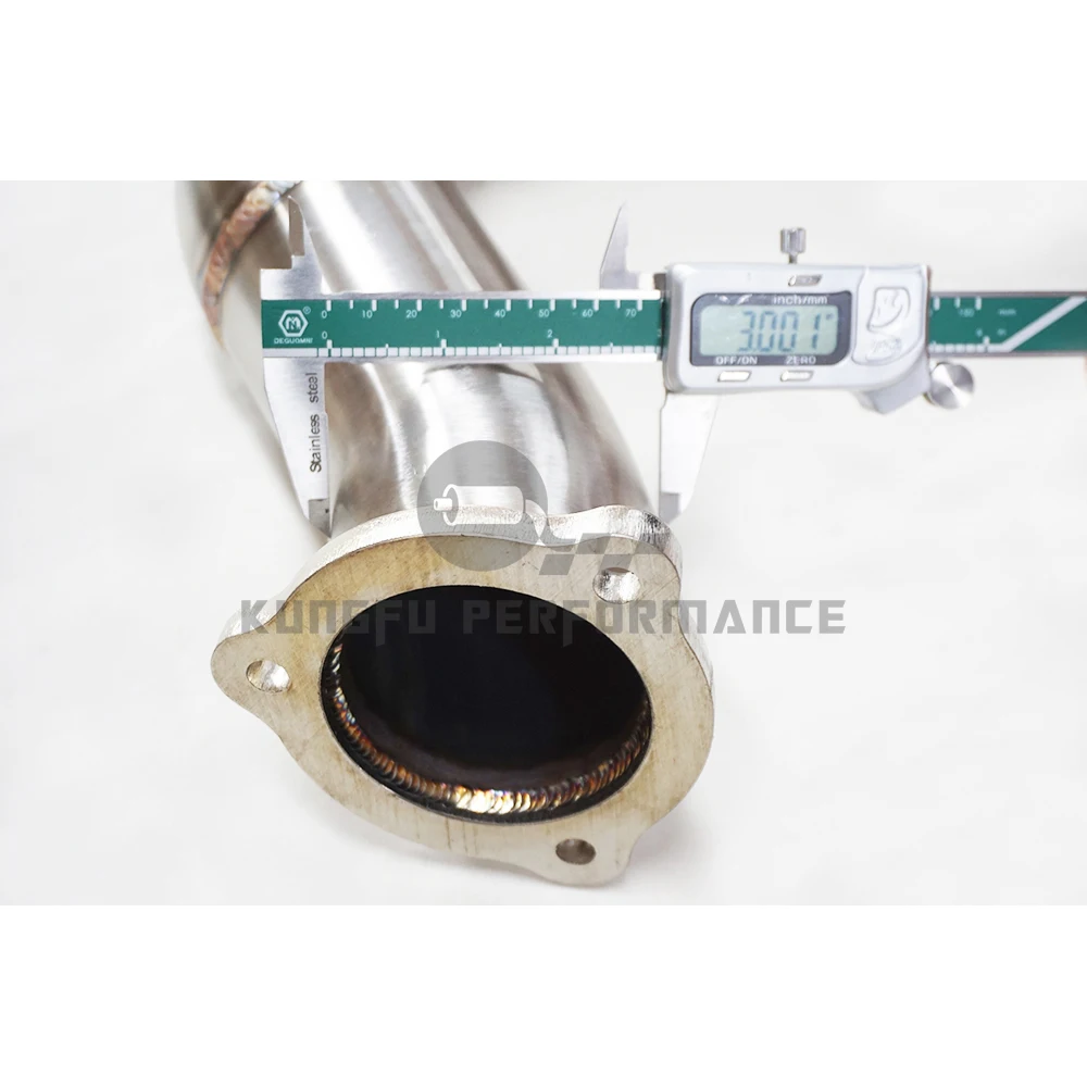 KUNGFU PERFORMANCE Tubo De-Cat SS304 para Lamborghini Urus - imagen 4