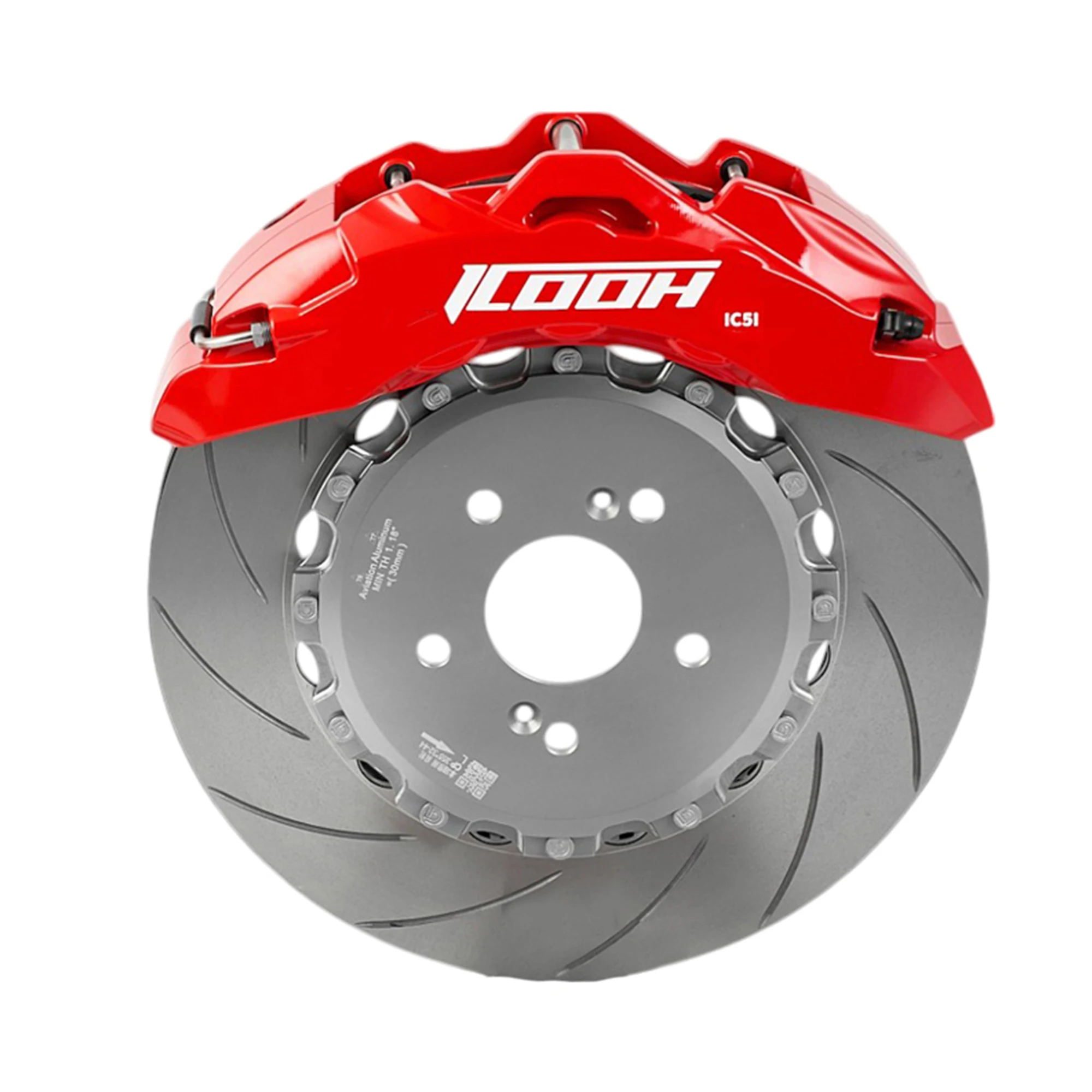 Kit freno sobredimensionado ICOOH, pinza 6 pistones Audi A6