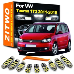 ZITWO Kit LED Canbus Touran 1T/1T3 2011-2015 lámpara visera solar