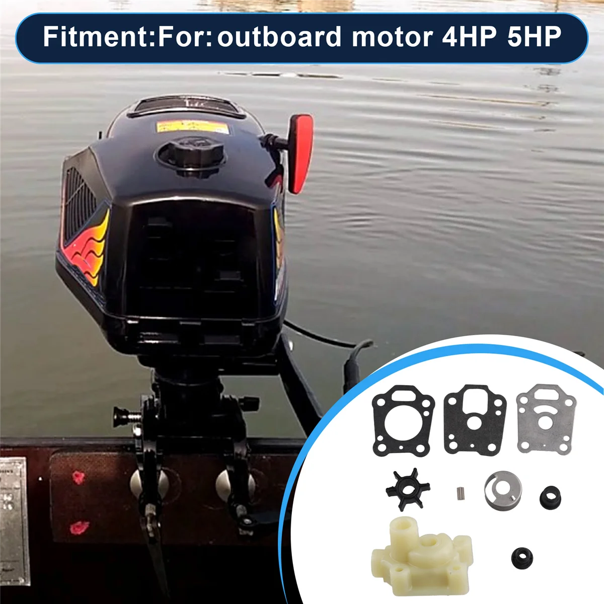 Kit bomba de agua para barcos Tohatsu HANGKAI Parsun Mercury 4-6HP 2T - imagen 5