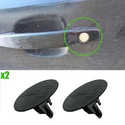 Tapa manija de puerta negra con clip para Peugeot 301, 107 y 307