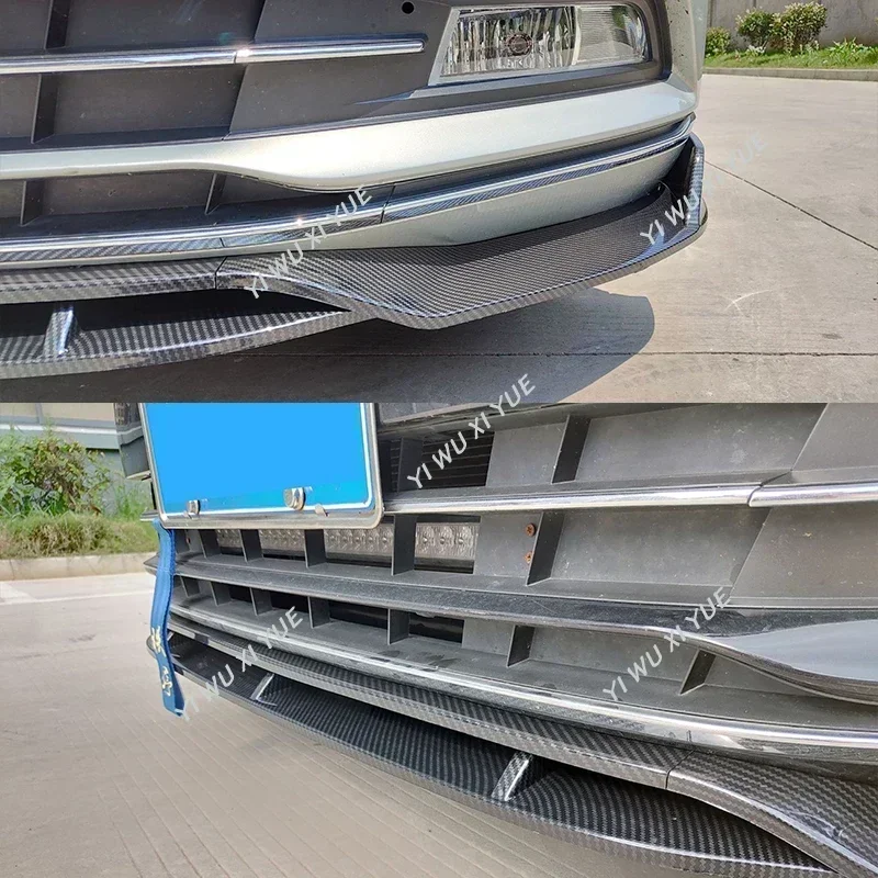 Splitter frontal negro brillante – VW Passat B8 2017-2019 - imagen 5