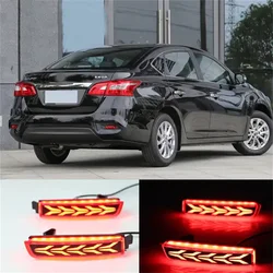 Nissan Sentra 2012-2018 luz trasera LED reflector freno automático