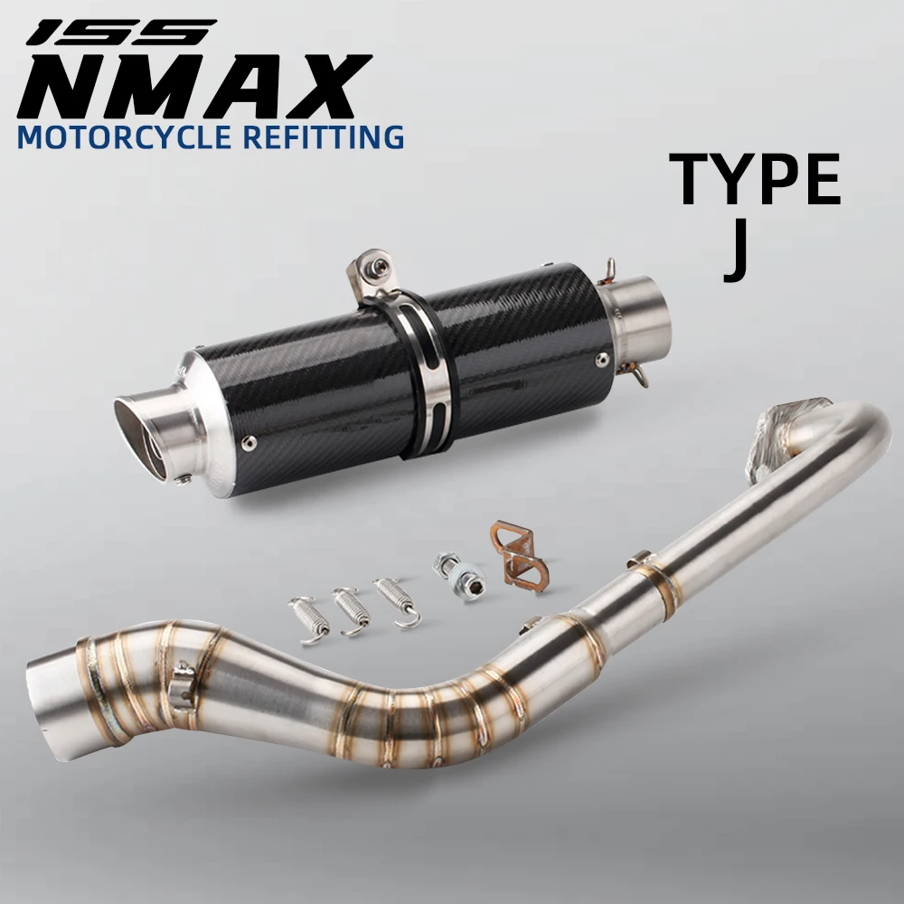 Escape slip on Yamaha NMAX 125 155 con enlace frontal 2015-2017 - imagen 4