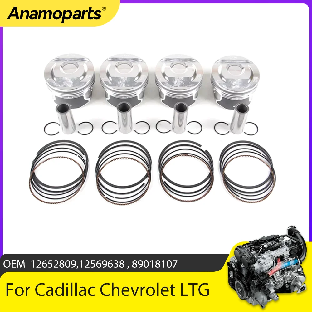 12652809 Anillos de pistón LTG 2.0L para GMC Terrain
