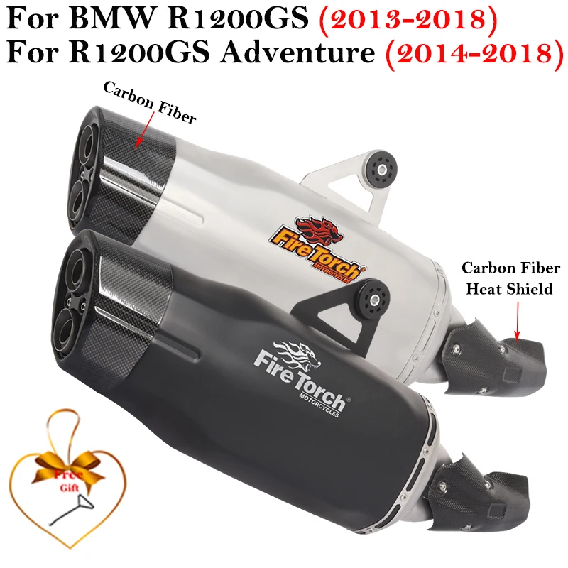Silenciador de carbono con DB Killer – BMW R1200GS Adventure 2013-2018