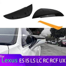Carcasas retrovisor Lexus ES/IS/LS/LC/RC/RC F/UX negro brillo