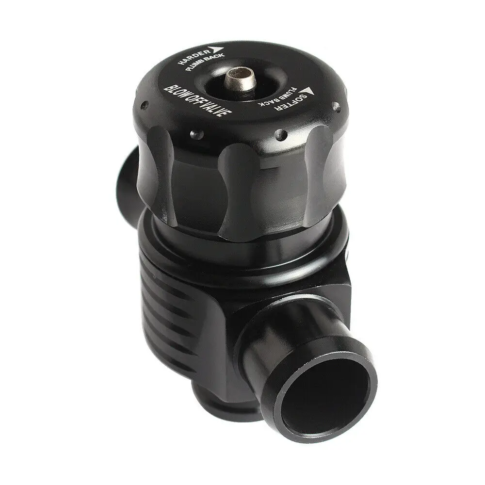 Válvula de descarga Turbo desviador Bov, divisor de doble puerto de 25mm para Audi VW MK4 Golf Polo GTI 1,8 T Saab Turbo negro - imagen 4