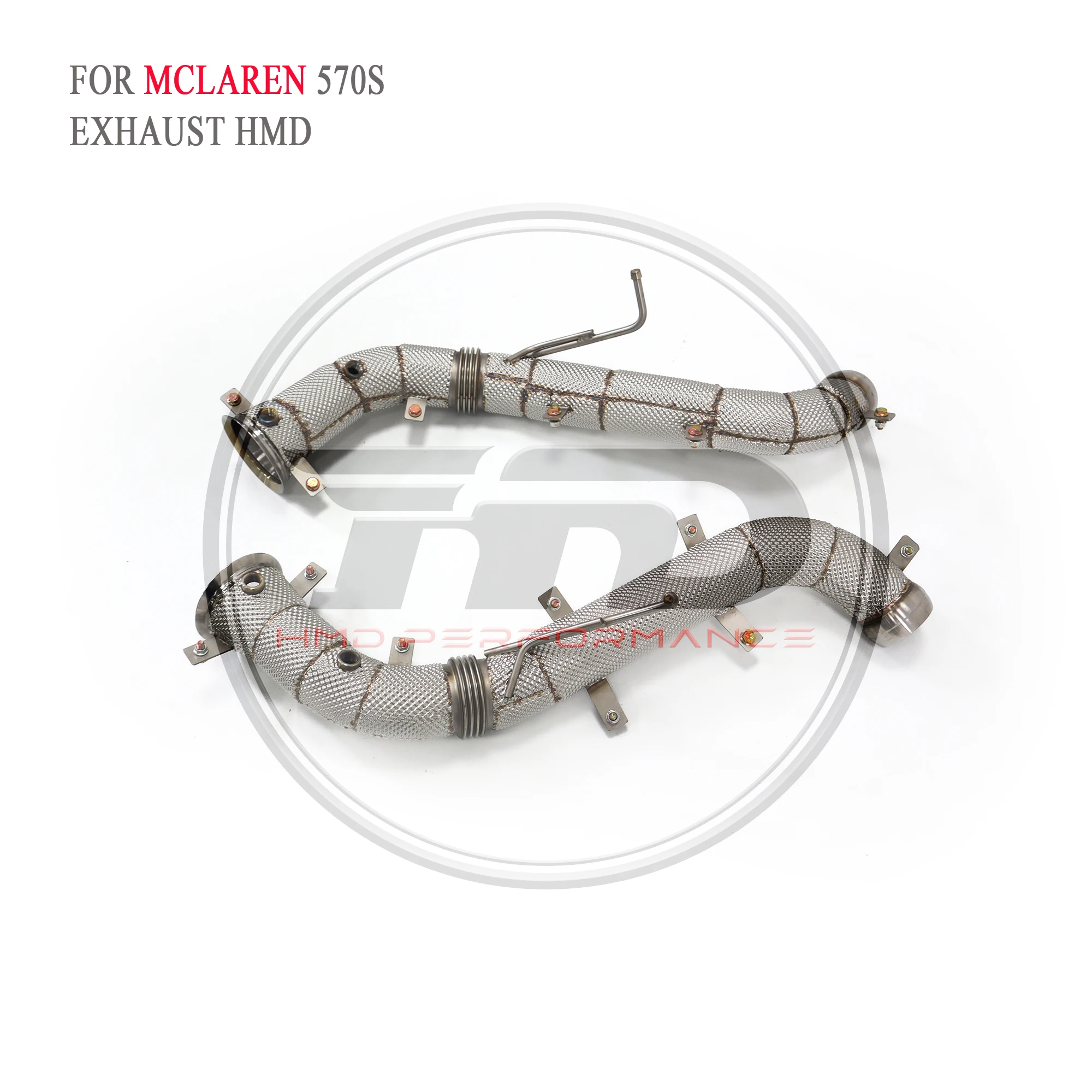Downpipe alto rendimiento McLaren 650S 3.8T