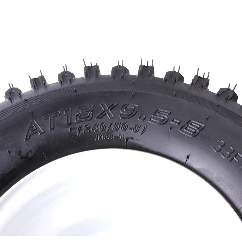 Neumático todoterreno 18X9.50-8 sin cámara con buje blanco – Quad ATV - imagen 5