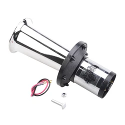 Claxon vintage Ahooga cromado 12V estilo Ford T para coche y moto