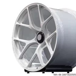 Llantas forjadas monobloque cóncavas blancas de aluminio para Audi y VW