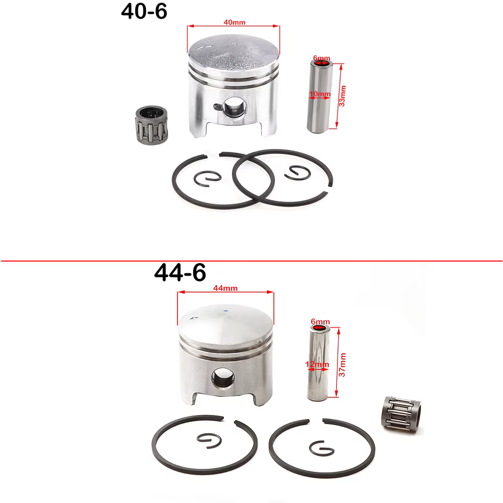 Kit de pistón 44 mm 49 cc 2T para mini ATV y pitbike