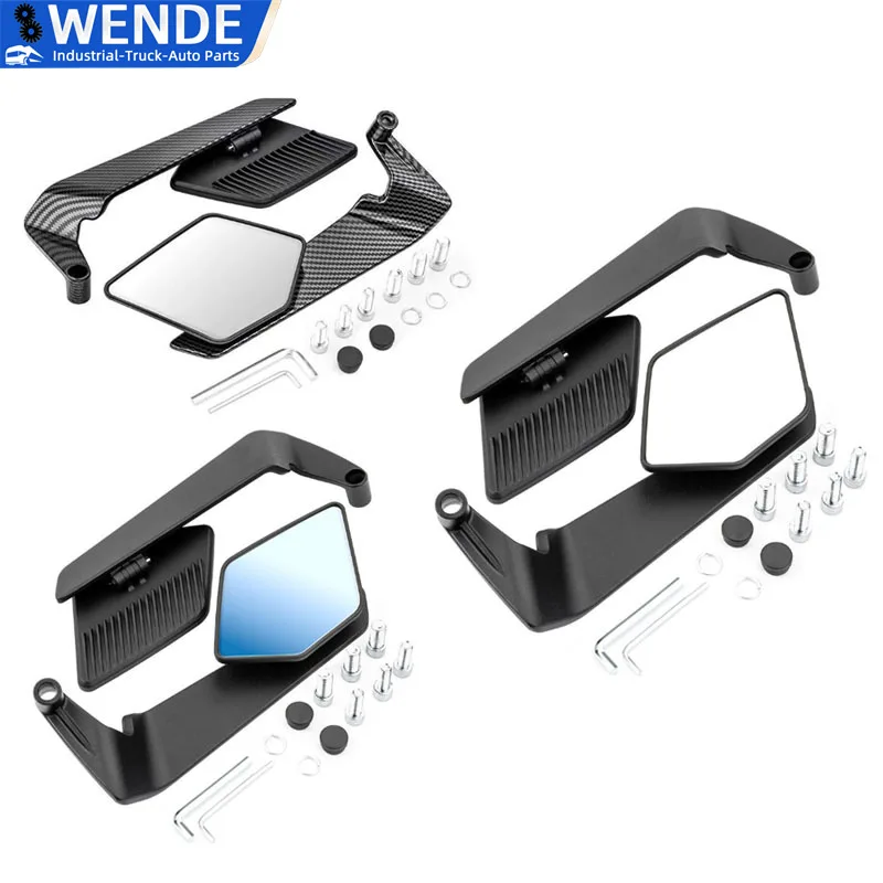 Retrovisor deportivo carbono ajustable – Yamaha MT-03 MT-07 MT-09