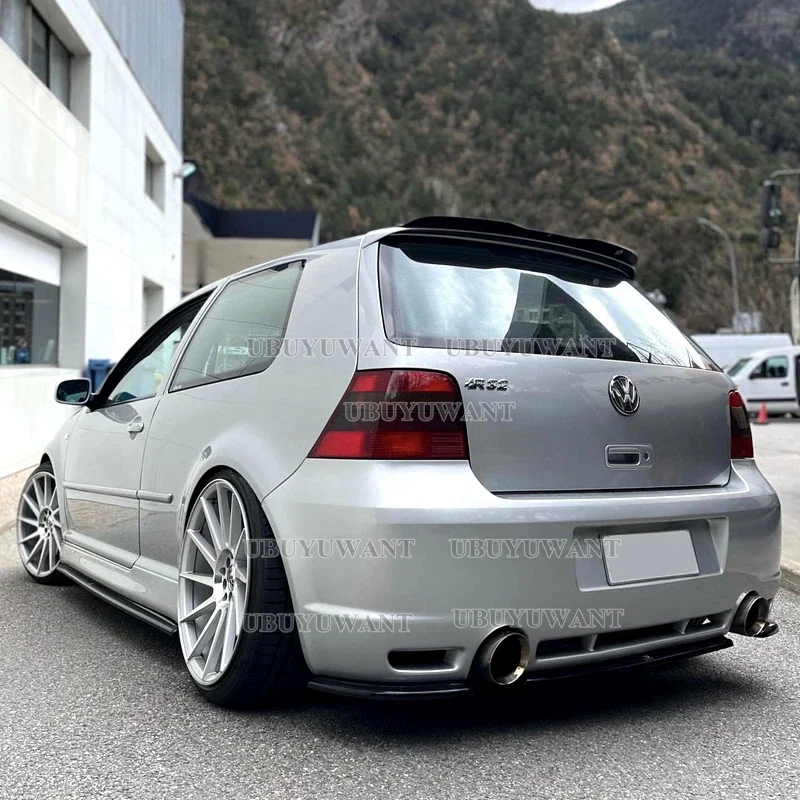 UBUYUWANT Alerón de techo negro brillante para VW Golf IV MK4 - imagen 2