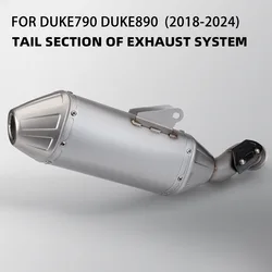 Escape slip-on inoxidable con DB Killer – KTM Duke 790/890 2018-2024