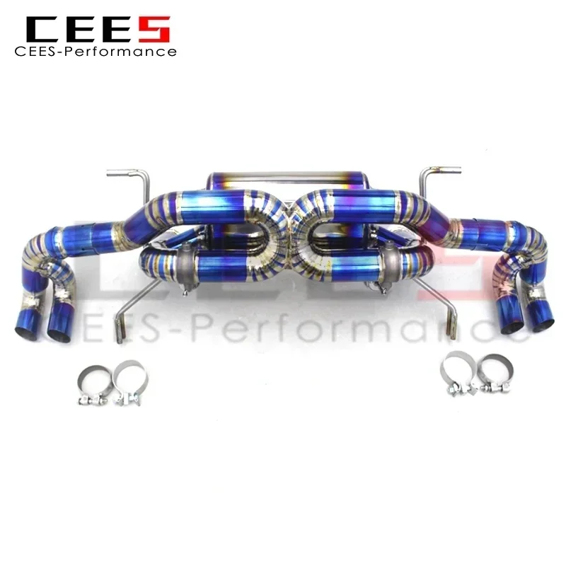 Escape catback CEES con válvula para Lamborghini Gallardo LP560/LP570 - imagen 4