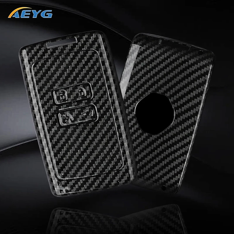 Funda llave fibra carbono ABS Renault Koleos Captur Megane - imagen 5