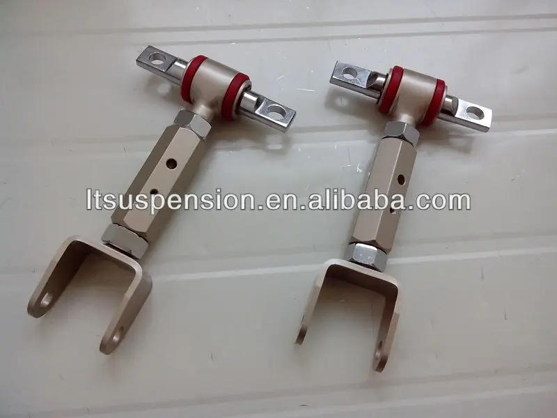 Vista frontal del brazo de control
