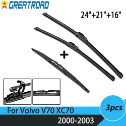 Volvo V70/XC70 escobillas limpiaparabrisas delanteras y traseras