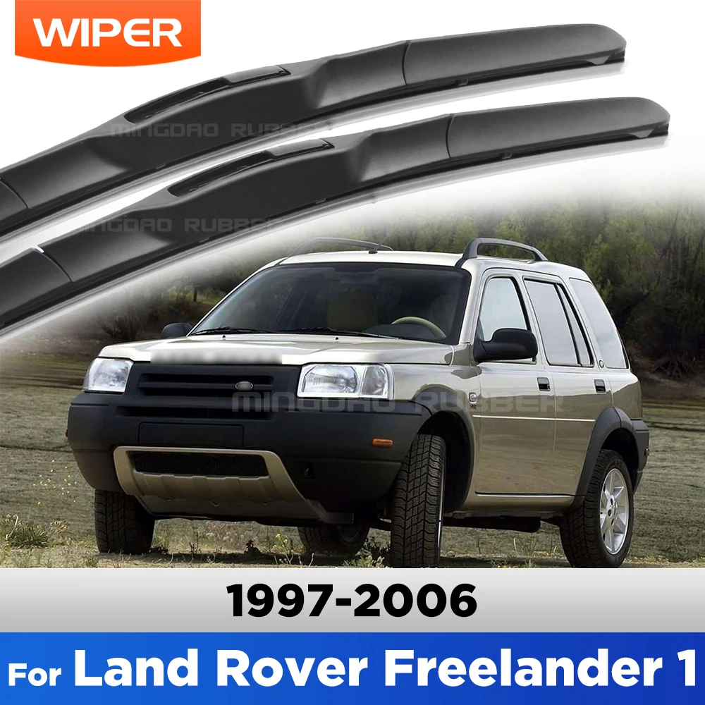 Escobillas de limpiaparabrisas CREATROAD para Land Rover Freelander 1997-2006 1998 1999 2000 2001 2002 limpiaparabrisas silenciosos de calidad OEM 22 "+ 21"