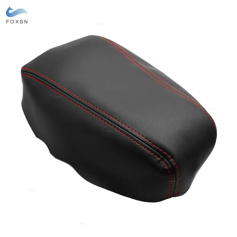 Cubierta caja reposabrazos cuero microfibra Hyundai Genesis 2009-2014 - imagen 3