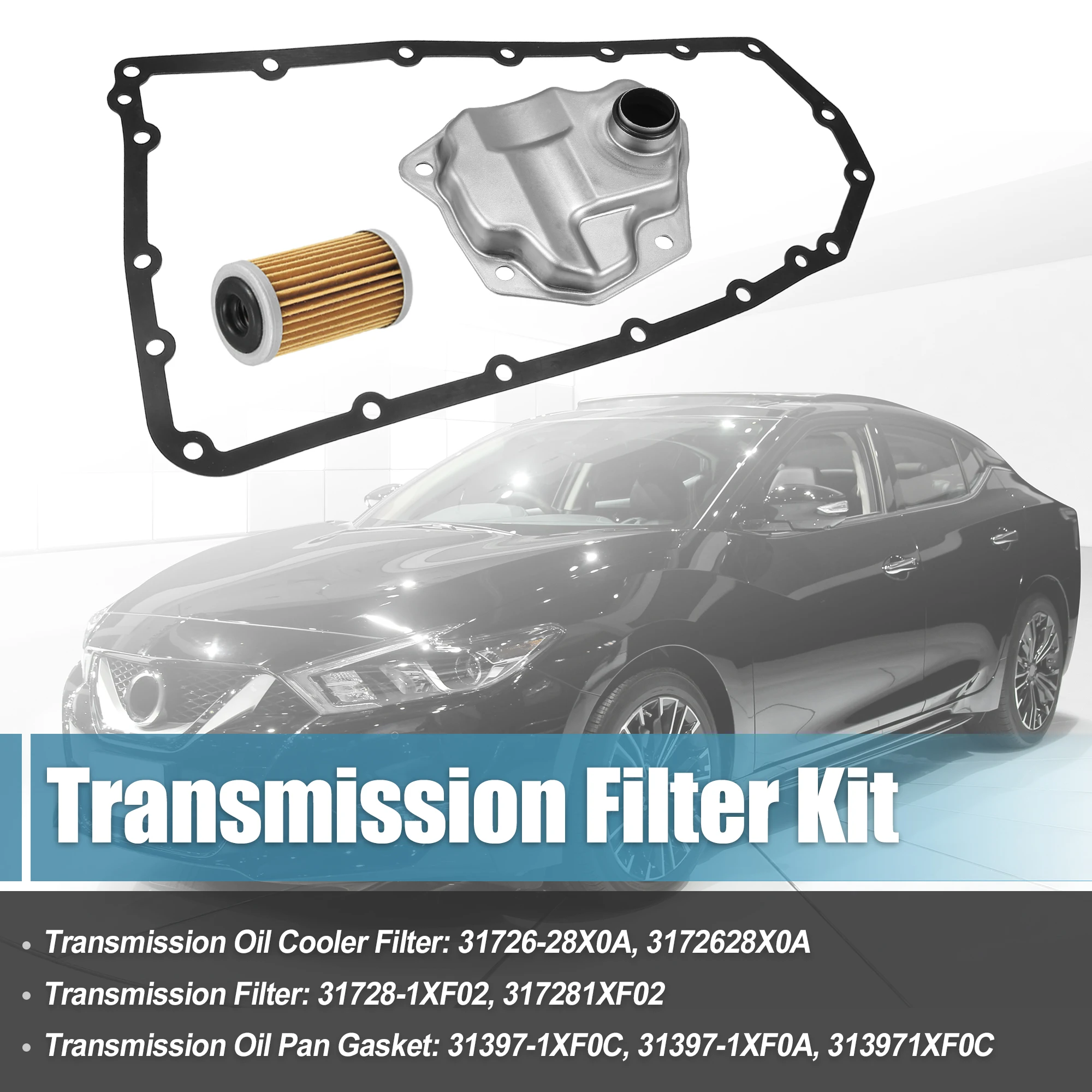 UXCELL Junta filtro transmisión – Nissan Altima/Rogue 2.5L 2007-2016