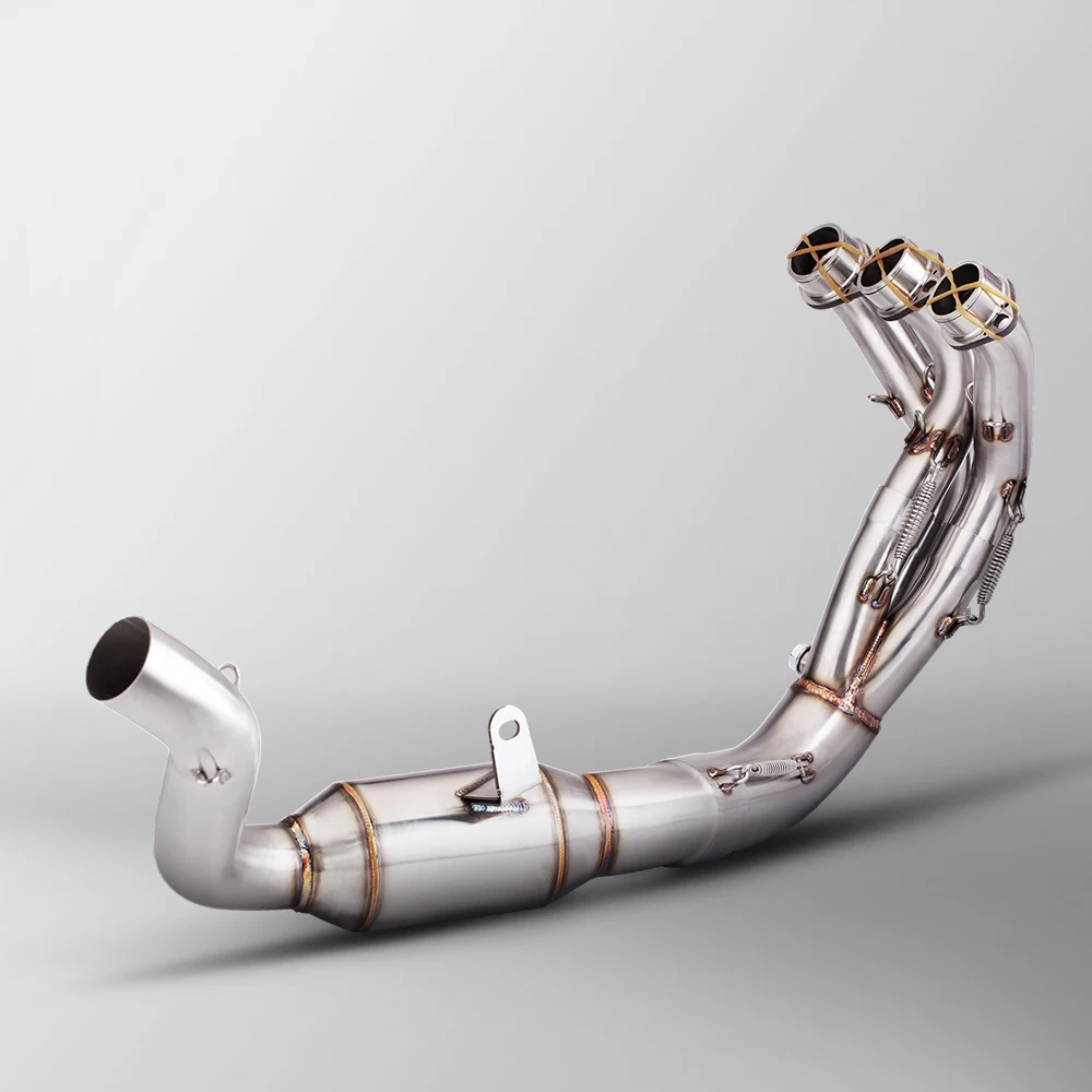 Para YAMAHA MT09 MT09SP FZ09 XSR900 sistema completo de tubo de escape de motocicleta M1 acero inoxidable 2021-2023 - imagen 2