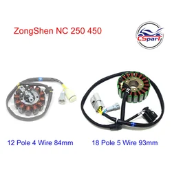 Estator ZongShen NC250 12 polos – Quad KAYO Apollo T6 250cc