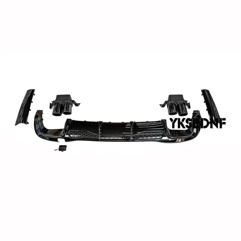Kit tuning ABS negro brillante Mercedes Clase S W223 S400/S450 - imagen 4
