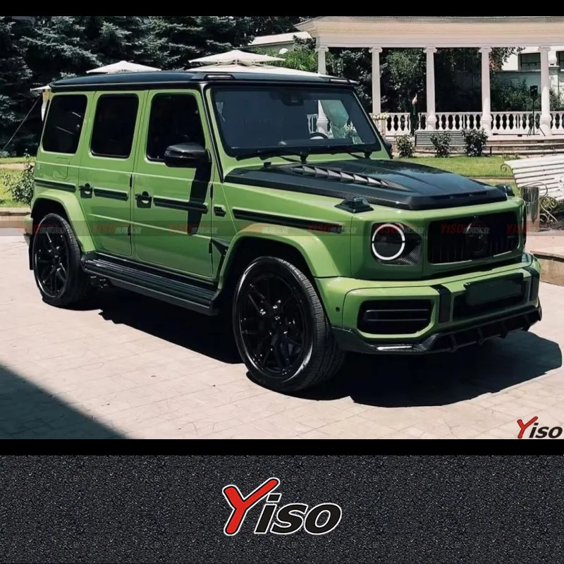 Labios delantero y trasero de carbono para Mercedes Clase G - imagen 2