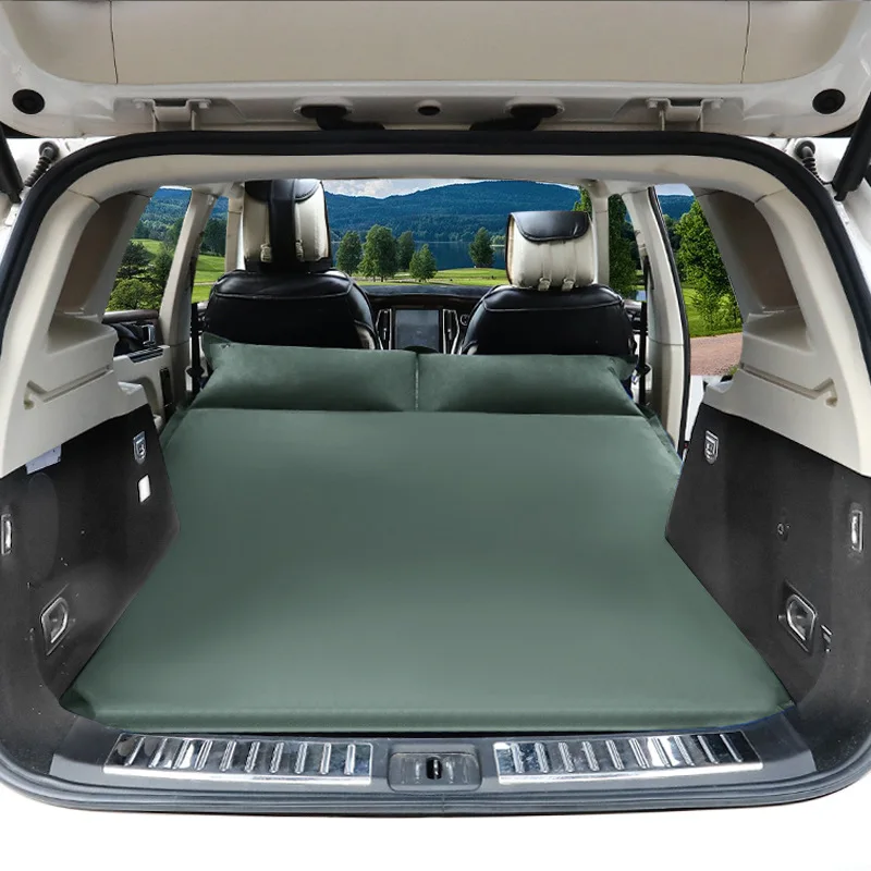 Colchón inflable coche SUV cama maletero viaje plegable grueso - imagen 4