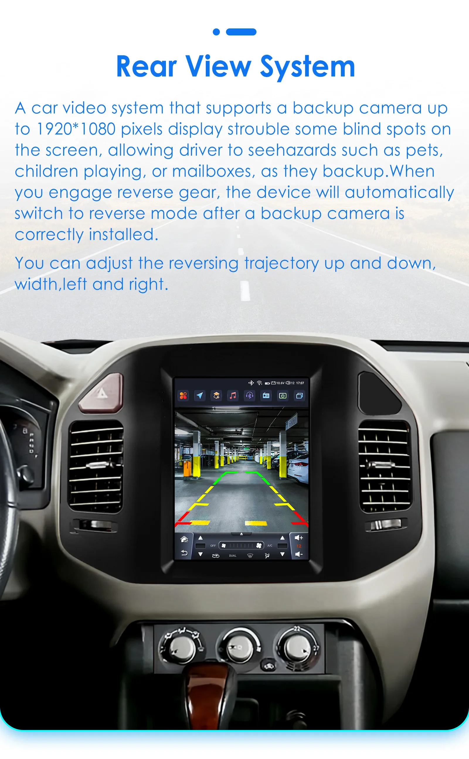 Autoradio 2 DIN Android 13 con CarPlay para Mitsubishi Pajero V60 - imagen 3