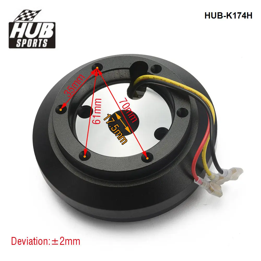 Hubsport kit buje volante de carreras para Ford Mustang 1979-2004 - imagen 2