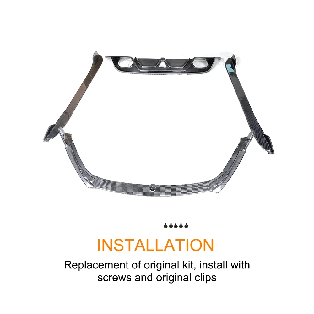 Kit carrocería fibra carbono difusor y faldas Jaguar F-Type 2015-2017 - imagen 5