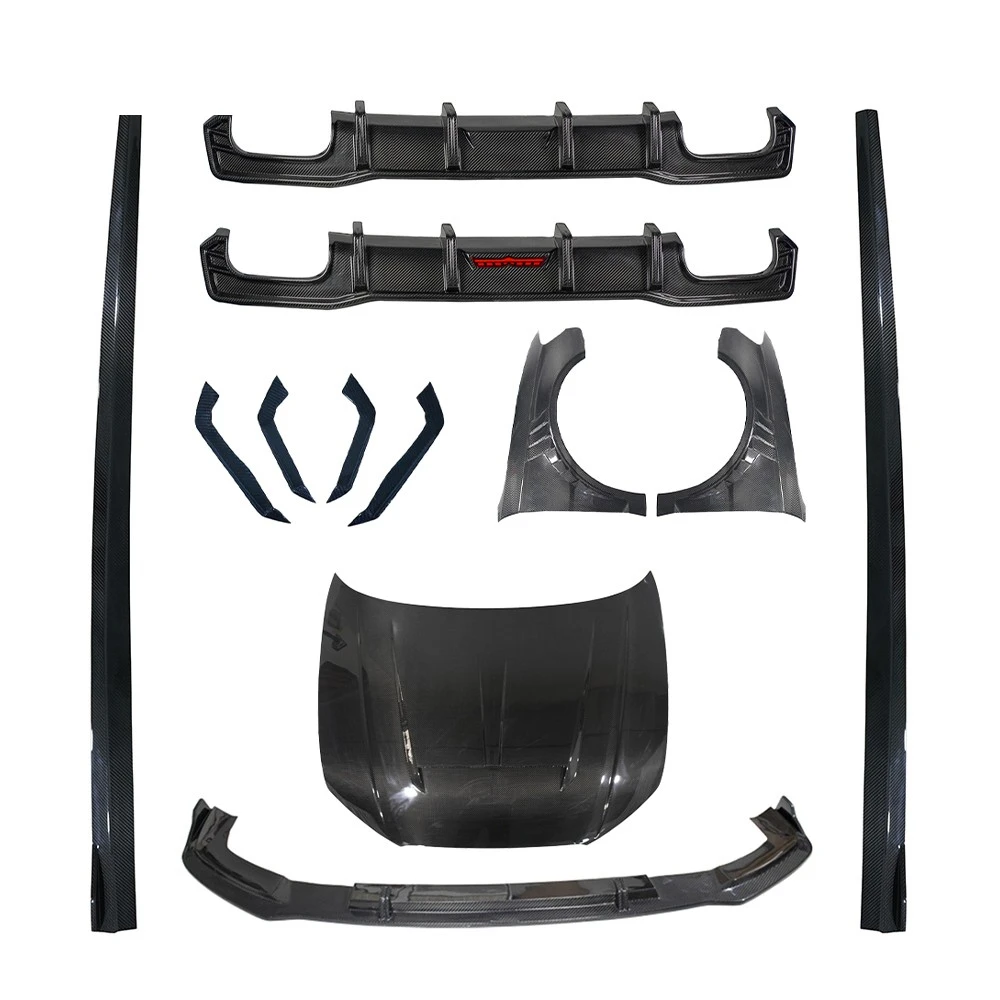 Cubierta capó fibra de carbono para Audi A3 S3 RS3 – Kit carrocería