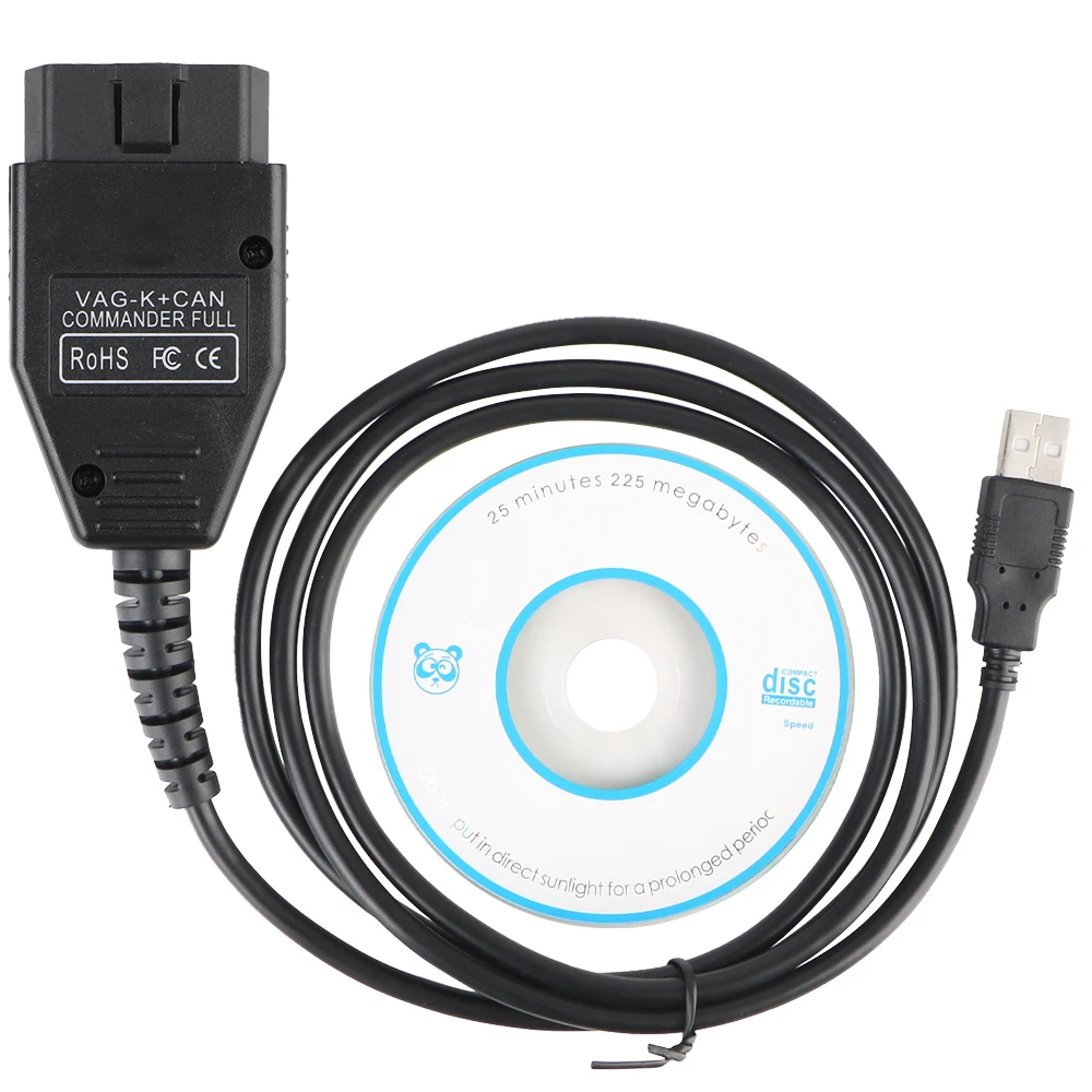 VAG escáner OBD2 para VW y Audi con cable diagnóstico - imagen 4