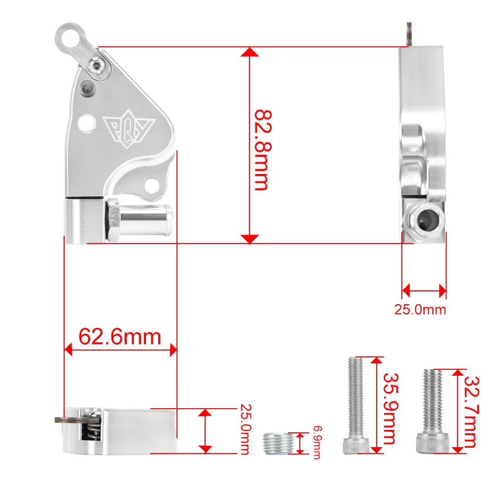 Adaptador colector admisión PQY para Honda Civic K20 K24 – INYK06S - imagen 2