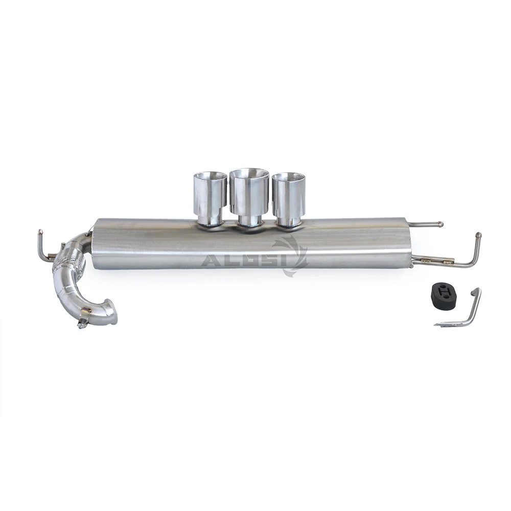 Escape trasero de acero inoxidable para Smart W453 1.0/0.9T 2015-2021 - imagen 4
