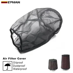 Cubierta negra impermeable EPMAN para filtro de aire cónico universal
