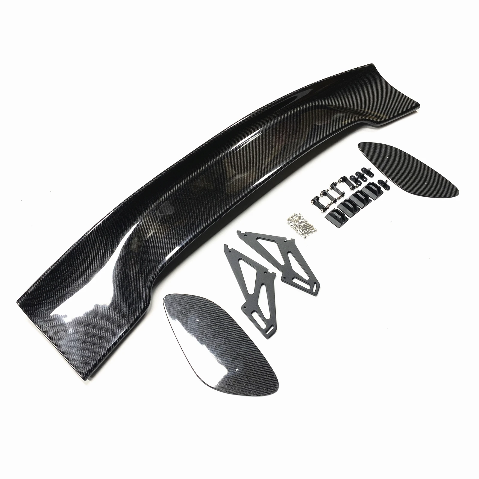 Aleron trasero universal 57 pulgadas fibra de carbono - imagen 3