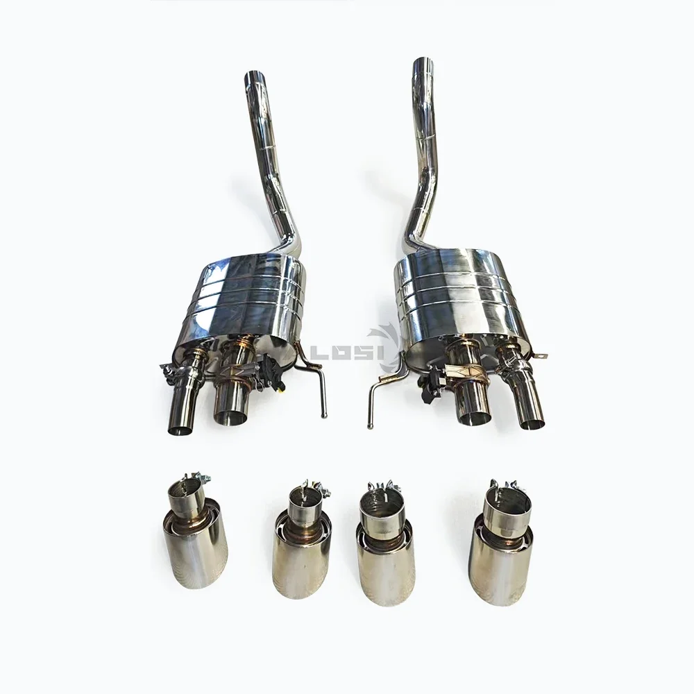Componentes de escape de acero inoxidable 304 para Corvette