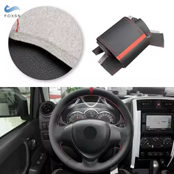 Funda de volante en microfibra para Suzuki Jimny 2015-2018