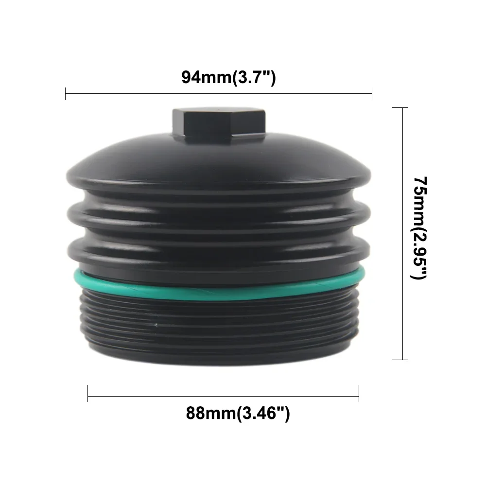 Caja filtro de aceite Billet BMW N20 N26 N52 N54 N55 S55 - imagen 3