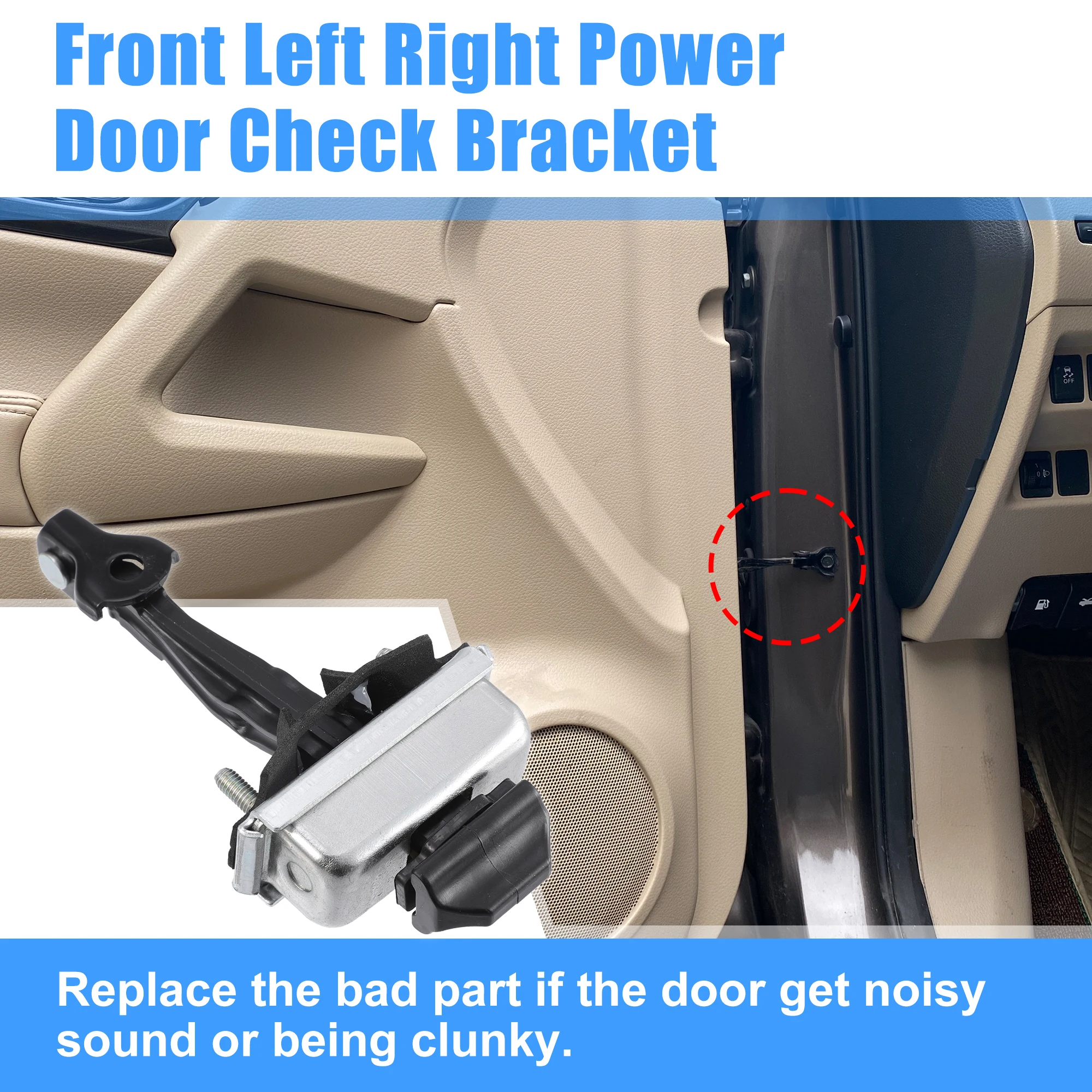 X Autohaux 84055657 Tope de puerta Chevrolet Impala 2014-2020 - imagen 2
