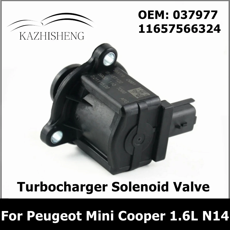 Válvula solenoide turbocompresor 037977 – Mini Cooper y Peugeot 1.6 N14