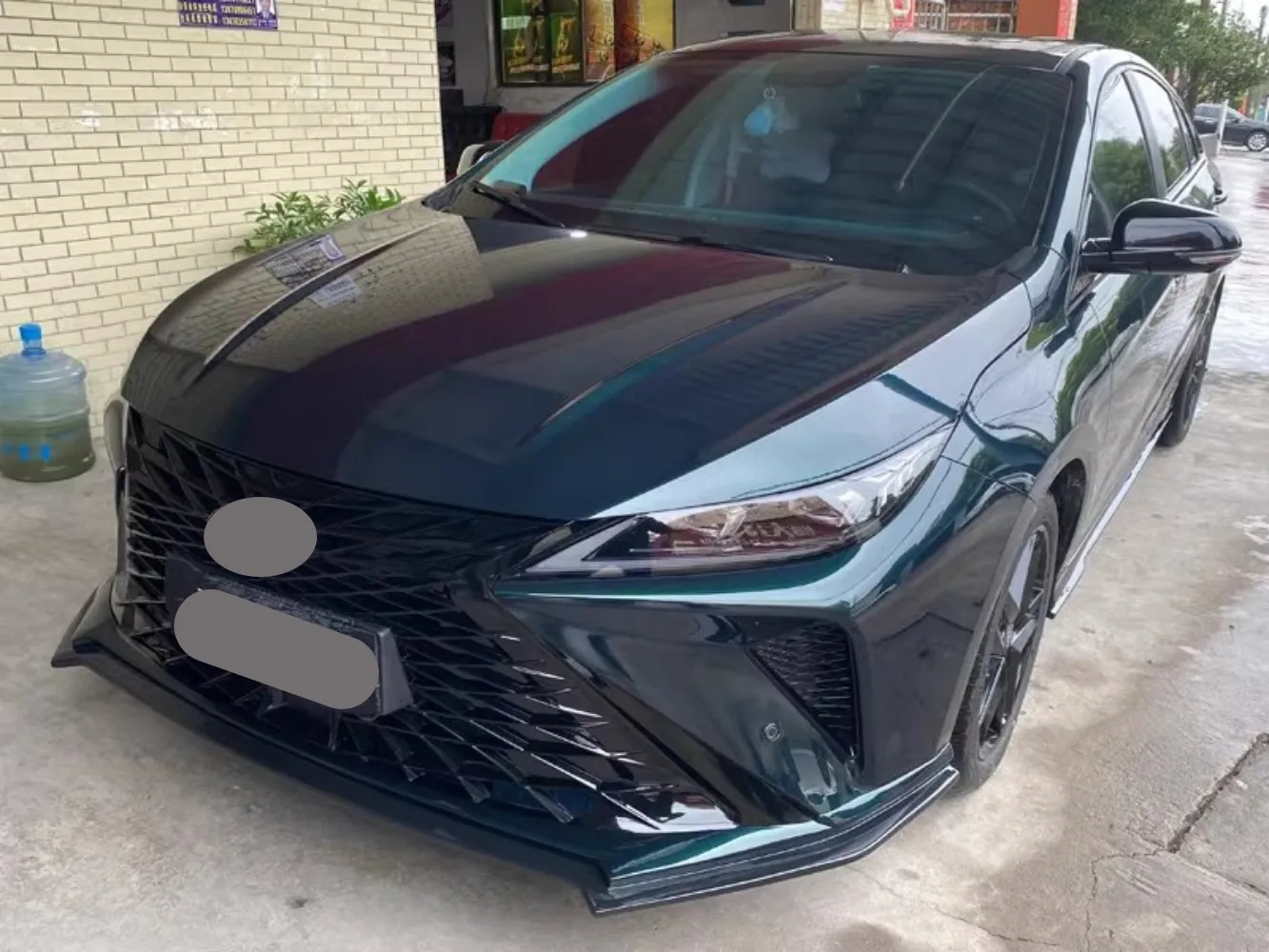 Kit de carrocería Chery Arrizo 5 GT 2022-2023 con alerón y faldones - imagen 5